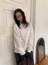 キュロポケットウォーマーオーバー長袖Tシャツ