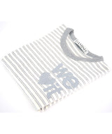 WE LOVE IT ストライプTシャツ_グレー