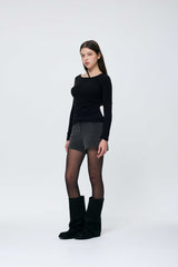  SILEN CORDUROY MICRO PANTS / CHARCOAL