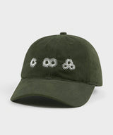 Newvy Logo Peach Ball Cap (DEEP GREEN)
