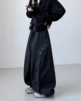 Denji Placket Wide Denim