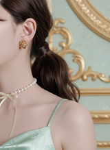 Metal Rose Piercing - Gold Color