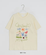 サニリオーバープリント半袖Tシャツ