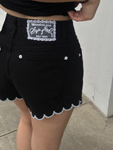 ウェーブクロップドパンツ