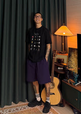 [ virstyle original ] INKKI Mesh Nylon Wide-Leg Shorts 