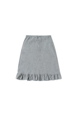 Aile frill skirt_gray