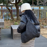 NUET BAG (SUEDE BLACK)