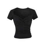 Maelle Twist Layered T-shirt