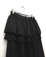 シルクフリルレイヤードパンツ (2color)