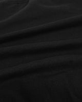 Studded One-shoulder Sweatshirt Black