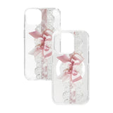 【MADE】romantic ribbon Standard gelhard phonecase