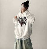 Polbit Vintage Printed Hoodie  [Fleece]