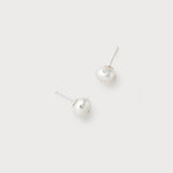 Signature Polkadots Earrings, White