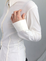 slim fit tension shirt