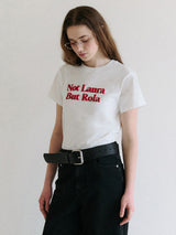 ROLA LOGO GRAPHIC T-SHIRT WHITE