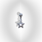 ミニドットスターピアス