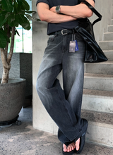 Eden 509 Papersand Washed Wide Denim