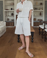 Plen Pleated Banding Shorts