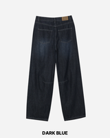 Mood Dark Blue Linen Pants
