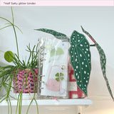 Half salty glitter binder