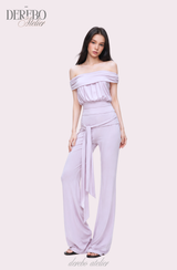 ロジー オフショルダー パンツセットアップ (PANTS)