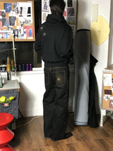 [Hand-Made「007」] スノーフレークスタッズパンツ_ブラック