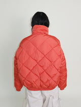 Carrot Diamond Quilting Unisex High Neck Padding (100% Wellon)