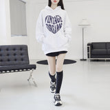 T-Shirt Heart Lettering Hooded T-Shirt