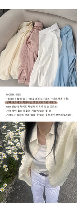 Loose plain blouse nb