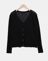 Meirin Lace V-Neck Sheer Cardigan