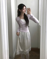 [MADE] Orkid lace top