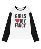 GIRLS MY FANCY LONG SLEEVE (BLACK)_F24ZB068