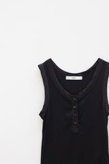 Crop leeveless (Black)