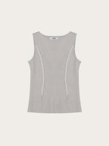 (W) Central Pigment Sleevless (3color)
