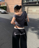 [ORIGINAL] Calling Lettering Training Two-Way Pants