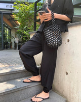 tancel blouse (black)