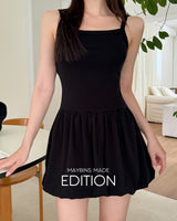 【MADE】Balloon mini dress