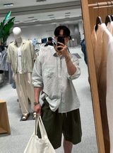 Landy 3160 Seersucker Stripe Shirt