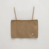 (T-6986)ESSENTIAL CASHMERE BUSTIER KNIT