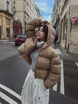Ruel unbalanced hood padding