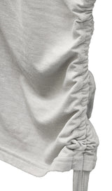 ワンオフアンバランススリムシャーリングTシャツ
