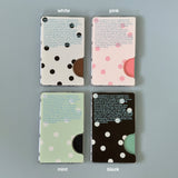 (MagSafe) dot case + Dot text mint card zip set