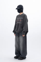 USAピグメントロングスリーブTシャツ