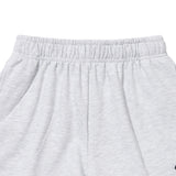 TEMPUS PATCH SHORT PANTS [WHITE MELANGE]