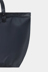 Big leather shoulder tote bag