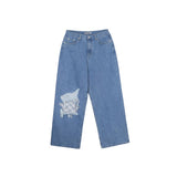 3 TAP Morrie Lace Denim Pants (2color)