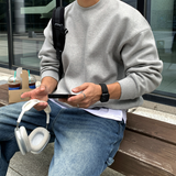 Taper Tan Tan Essential Overfit Sweatshirt