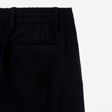 FRONT ZIP CARGO PANTS BLACK