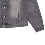 25SS DENIM SET UP TRACKER JACKET GRAY