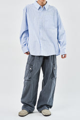 Cracker Dyeing Cargo Pants (2color)